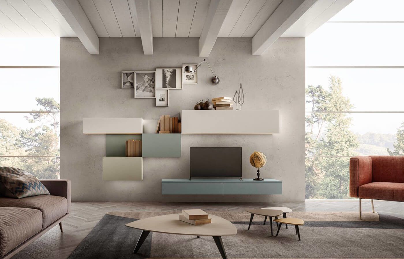 Parete Zona Living